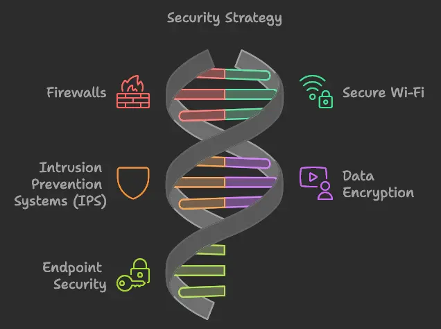 types of encryption in network security